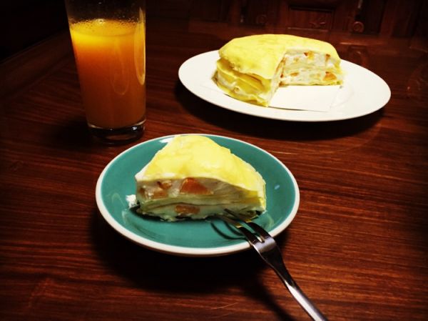 千層蛋糕製作過程