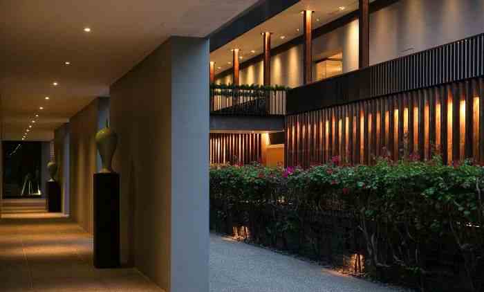 涵碧樓光影效果