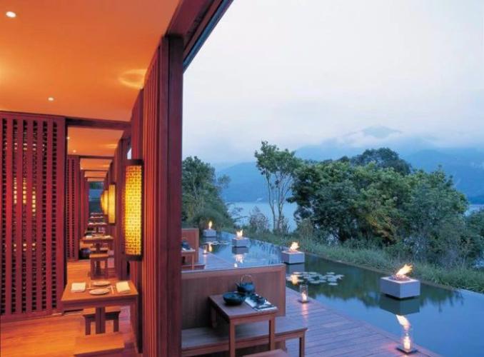 涵碧樓茶館景觀